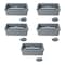 American Built Pro Pro-Grade Tool Tote, Polyethylene, Gray, 22 in W x 14 in D x 7-1/2 in H, 5 PK T1065 P5 - alternate 1